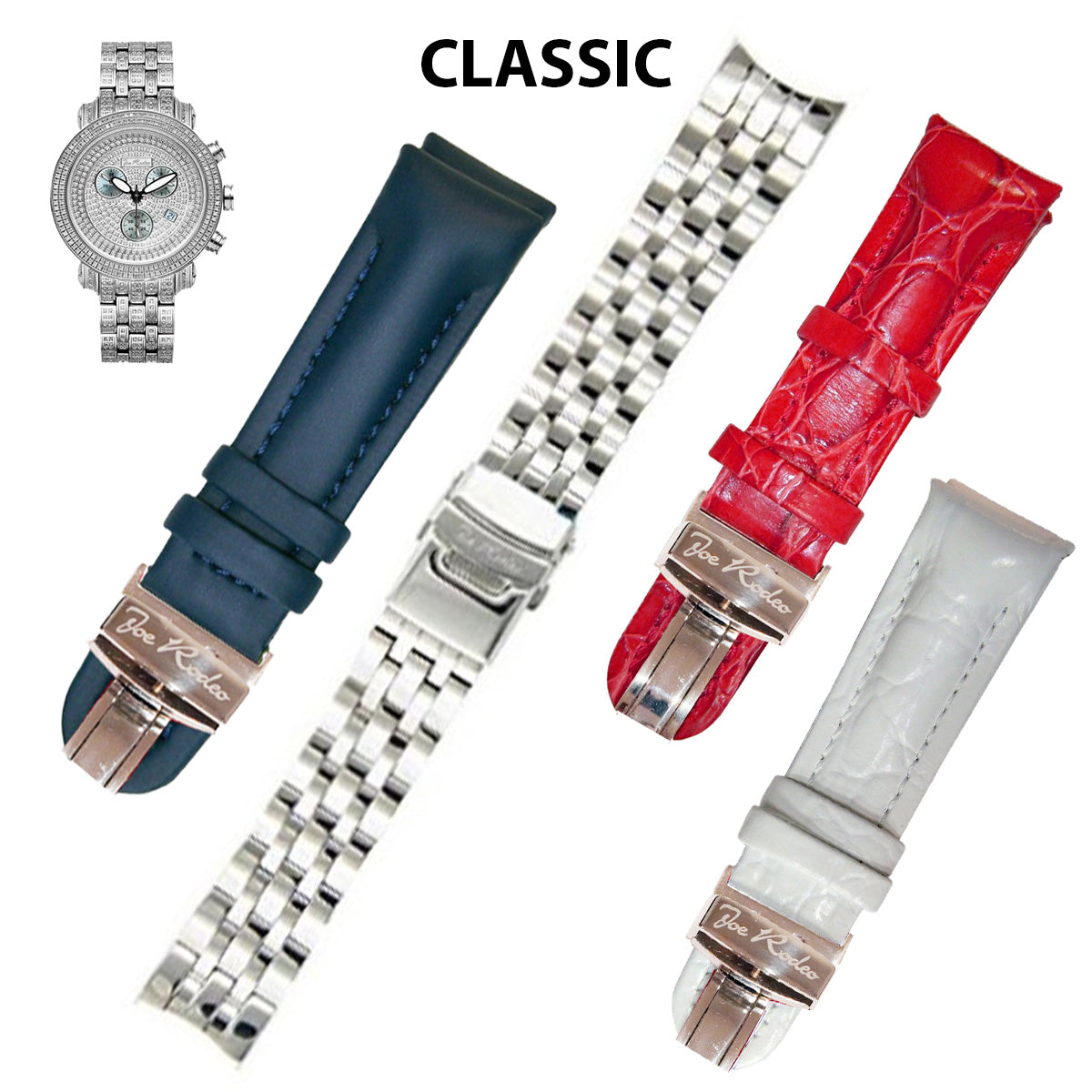 Classic Red Polyurethane Band 20 MM