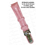 Passion Pink Leather Band 16 MM