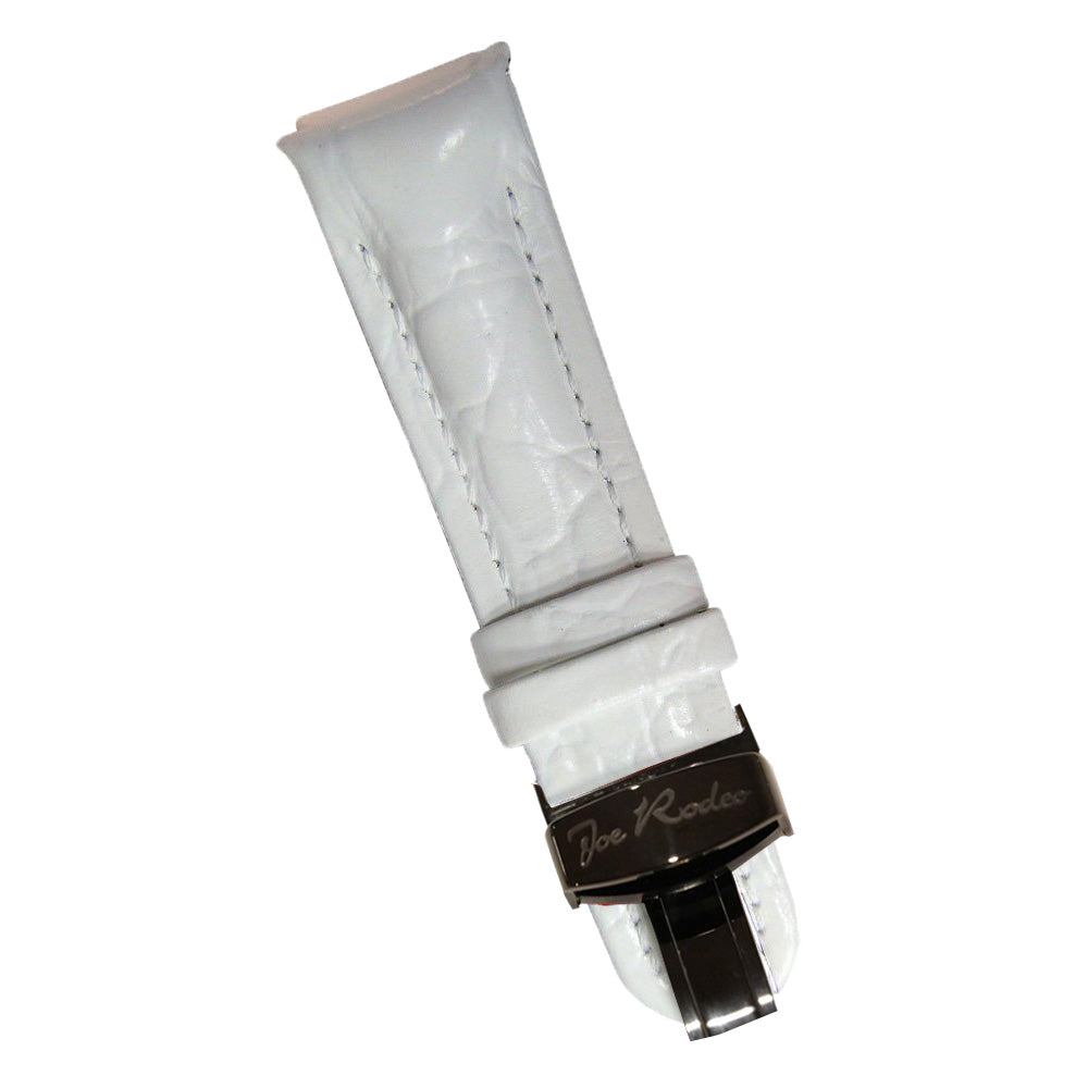 Pilot White Leather Band 24 MM