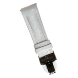 Classic White Leather Band 20 MM