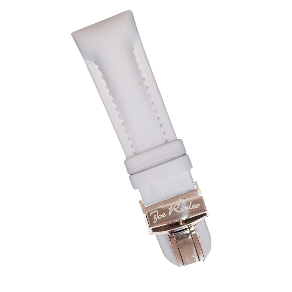 Sahara White Polyurethane Band 14 MM